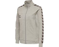 Hummel Damen Trainingsjacke Hmlmove Classic Zip Jacket Woman Grey Melange-M