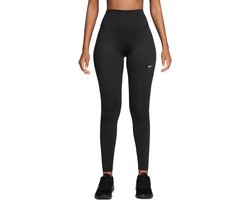 Nike dri-fit one tight in de kleur zwart.