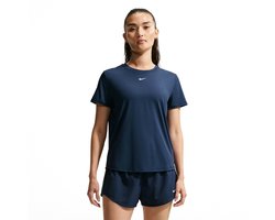 Nike One Classic Dri-fit Dames Training T-shirt Fn2798-413 - Kleur Blauw-multicolour - Maat L