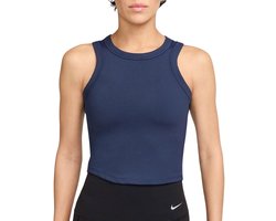 Nike One Fitted Dri-FIT Cropped Tanktop Dames - Maat M