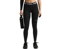 Nike Pro Dames Mid-rise Tight Iq0886-010 - Kleur Zwart-wit - Maat L