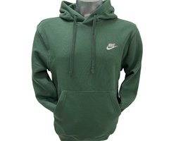 Nike Sportswear Club Fleece Hoodie (Groen) - Maat M