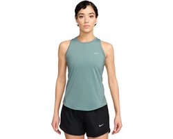 Nike swift dri-fit hardlooptanktop in de kleur groen.