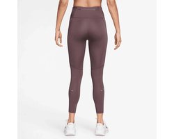 NIKE - tempo swoosh women's high-wais - Hardloop legging 7/8 dames - Paars