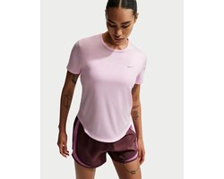 NIKE - tempo women's dri-fit short-sl - Hardloop t-shirt korte mouw zomer dames - Rood