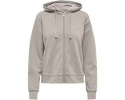 Only Play Joni Life Hooded FZ Loose Vest Dames - Maat M