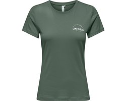 ONLY PLAY ONPCAVA LIFE ON SS REG JRS TEE Dames T-shirt - Maat S