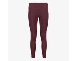 Osaga seamless dames yoga legging bordeauxrood - Maat M/L
