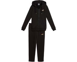 Puma Metallic Hooded Joggingpak Dames