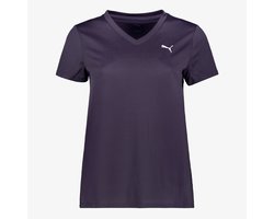 Puma Tad Essentials dames sport T-shirt donkerpaars - Maat M