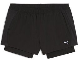 PUMA W RUN VELOCITY 2IN1 3" SHORT Dames Sportbroek - Puma Black