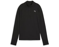 PUMA W RUN VELOCITY CLOUDSPUN 1/4 ZIP Dames Sporttop - Puma Black