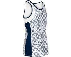 Robey Tennis Dropshot Singlet Dames - Wit / Marine | Maat: XS