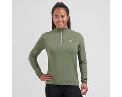 Rogelli Core Hardloopshirt - Lange Mouwen - Dames - Groen