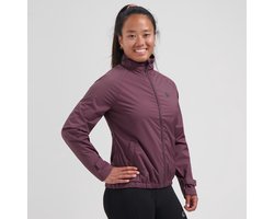 Rogelli Essential Dames Hardloopjack - Running Jacket - Aubergine