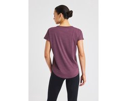 RÖHNISCH - motion tee - Training t-shirt korte mouw dames - Paars