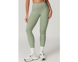 Sports Legging Dames – Sage – Stretchy & Comfortabel – Fitness, Yoga & Sport – S