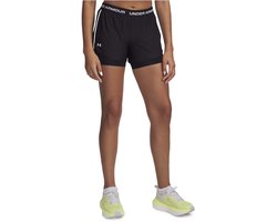 Under Armour Tech Play Up 2in1 Shorts-BLK Dames Sportbroek - Zwart - Wit