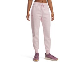 Under Armour UA Rival Fleece Jogger Dames Sportbroek - Roze