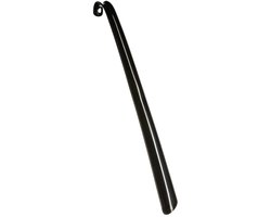 5Five Schoenlepel - 43 cm - kunststof - zwart - met haak - instaphulp - schoenen