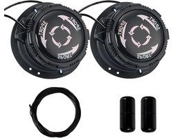 Automatische draaisluiting veters - geen installatie nodig - sneaker lock veters - unisex - kinderen en volwassenen - makkelijk in gebruik .