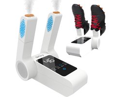 Brixy Schoenendroger & Schoenverfrisser - Ozone - Droogfunctie - Schoendroger Fresh - Shoe Dryer - Wit