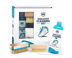 De Sneaker Reiniger® – Sneaker Cleaner Set 4-in-1 – Premium Sneaker Reiniger met Zachte Schoenborstel – Voor alle materialen Leer, Suède & Textiel
