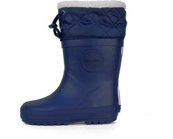 Druppies Winterlaarzen Kinderen - Gevoerde Regenlaarzen - Snowboots - Nachtblauw - Maat 23