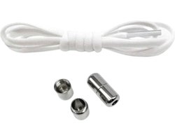 Elastische Veters - schoenveters - Niet meer strikken - Wit