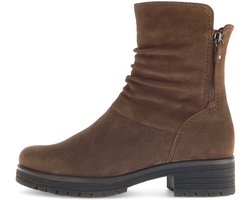 Gabor 092 Enkellaarsjes - Enkelboots met rits - Dames - Bruin - Maat 44