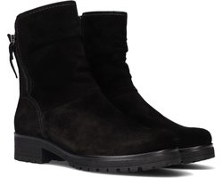 Gabor 092 Enkellaarsjes - Enkelboots met rits - Dames - Zwart - Maat 43