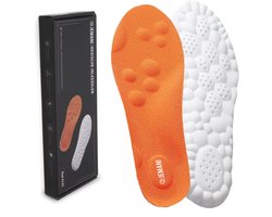 Jemani Profesionele Hielspoor Inlegzolen - Ontworpen door Podologen - Verschillende maten - Tegen lichamelijke klachten - Super zachte Zool Pads voor Maximale Schokabsorptie - Orthopedisch - Maat 43 / 44