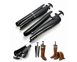 Laarzenspanners - 2 stuks - laarzen oprekker - Voor alle soorten laarzen & rijlaarzen - Verstelbaar & Stevig - Dameslaars - zwart