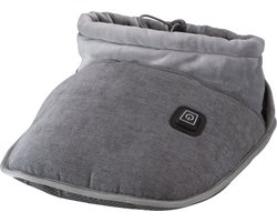 Lanaform - Graphene Foot Warmer - Elektrische Voetenwarmer - Draadloos en Oplaadbaar - 3 Warmtestanden - Wasbaar - Ultrazachte Fleece - Met Meegeleverde Powerbank