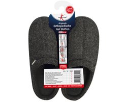 Lucovitaal Orthopedische Gel Sloffen Zwart 43-44 - 1 paar