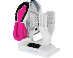 Mister Dry® Schoenendroger Wit - 2 Paar - Schoenverfrisser - Schoendroger - Electrische Schoenendroger - Schoenverwarmer - Schoendrogers - Ozone - Schoen droger - Geurvreter voor schoenen - Droog en fris