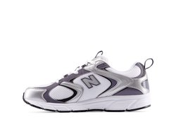 New Balance ML408A Unisex Sneakers - WHITE/SILVER
