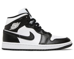 Nike Air Jordan 1 Mid - Maat 44 - 'Panda' Zwart / Wit - DV0991-101 - Sneakers Unisex
