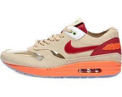 Nike Air Max 1 / Clot, Net/Deep Red-orange blaze, 39, DD1870 100
