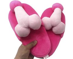 Piemel sloffen - penis pantoffels - cadeautip