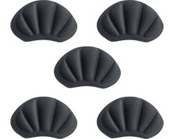 Purepeak Schoen Verkleiner Set - 5 Stuks - Antislip Hielzooltjes - Zwart - Hielbeschermers - Hielkussens