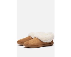 Skechers Cozy Campfire Dames Sloffen - Cognac - Maat 39