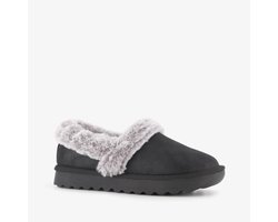 Skechers Cozy Up gevoerde dames pantoffels zwart - Maat 36 - Extra comfort - Memory Foam