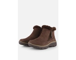 Skechers Easy Going - ol Zip Dames Laarzen - Bruin
