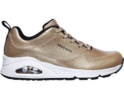 Skechers Uno-Diamond Shatter Dames Sneakers - Goud