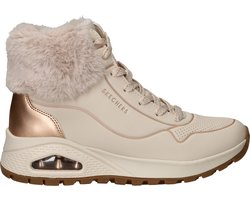 Skechers Uno Rugged - Fall Shimmer Dames Laarzen - Creme