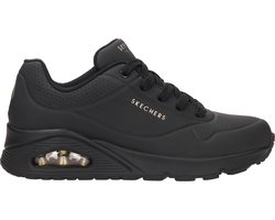 Skechers Uno - Stand On Air - Dames Sneakers - Zwart