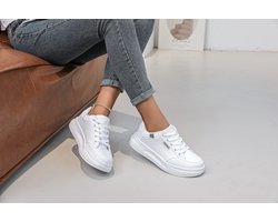 Sneakers Dames Sneakers W02 Wit-Maat-37