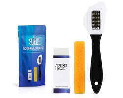 suede borstel + suede gum - suede schoenverzorging - schoenborstel / veger
