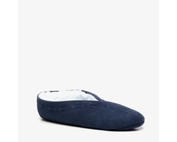 Thu!s leren dames Spaanse sloffen blauw - Maat 41 - Pantoffels - Echt leer